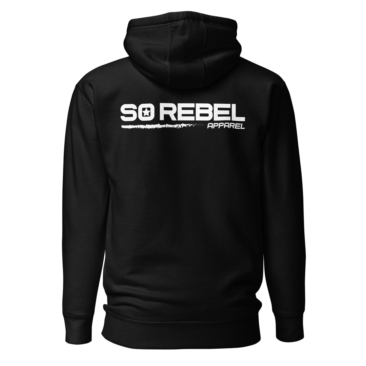 SRA - So Rebel Apparel Hoodie - Jet Black